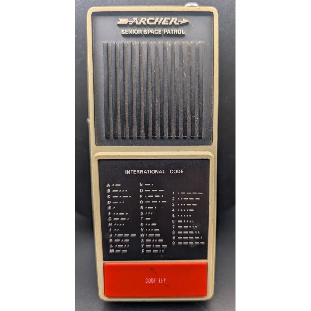 1972 Archer CB Senior Space Patrol Walkie‑Talkie • Model 60‑3031 • Tested Powers